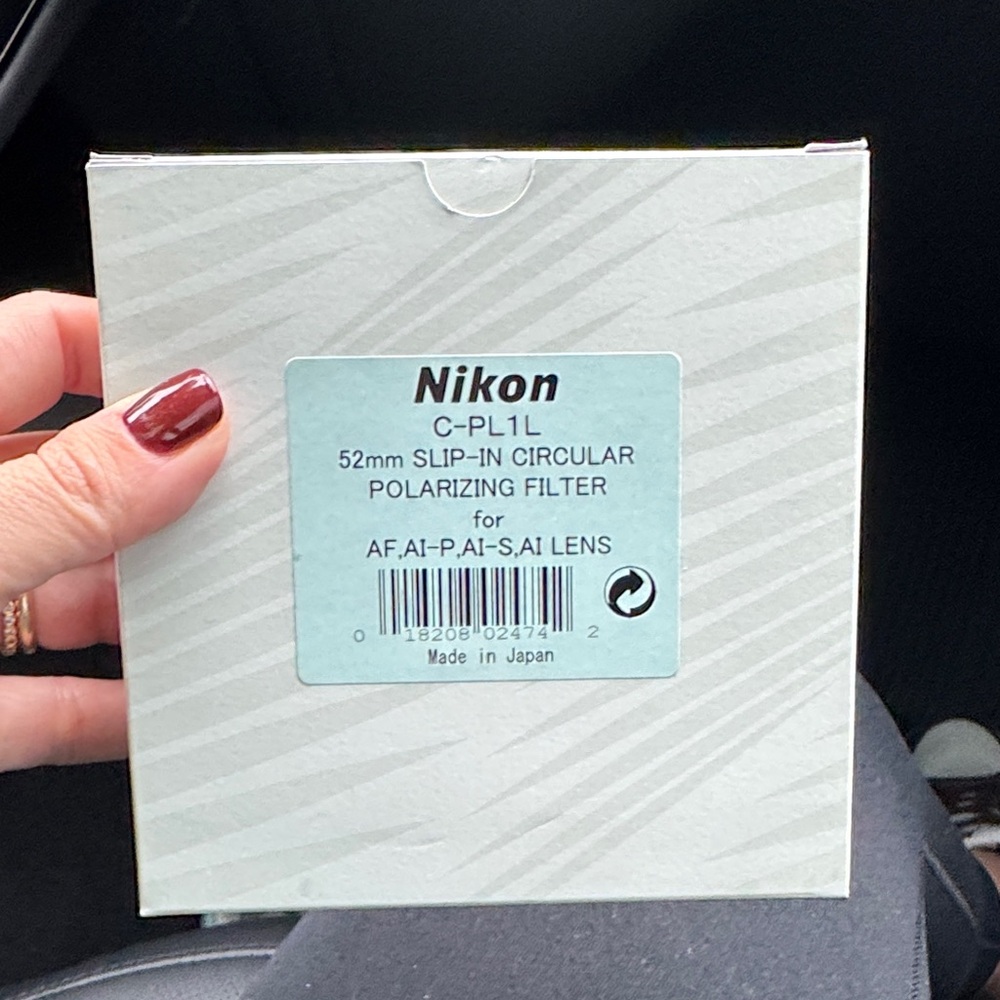 Nikon Circular Polarizing Filter - White